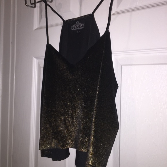 Angie V neck Velvet Slip Tank - Picture 5 of 5